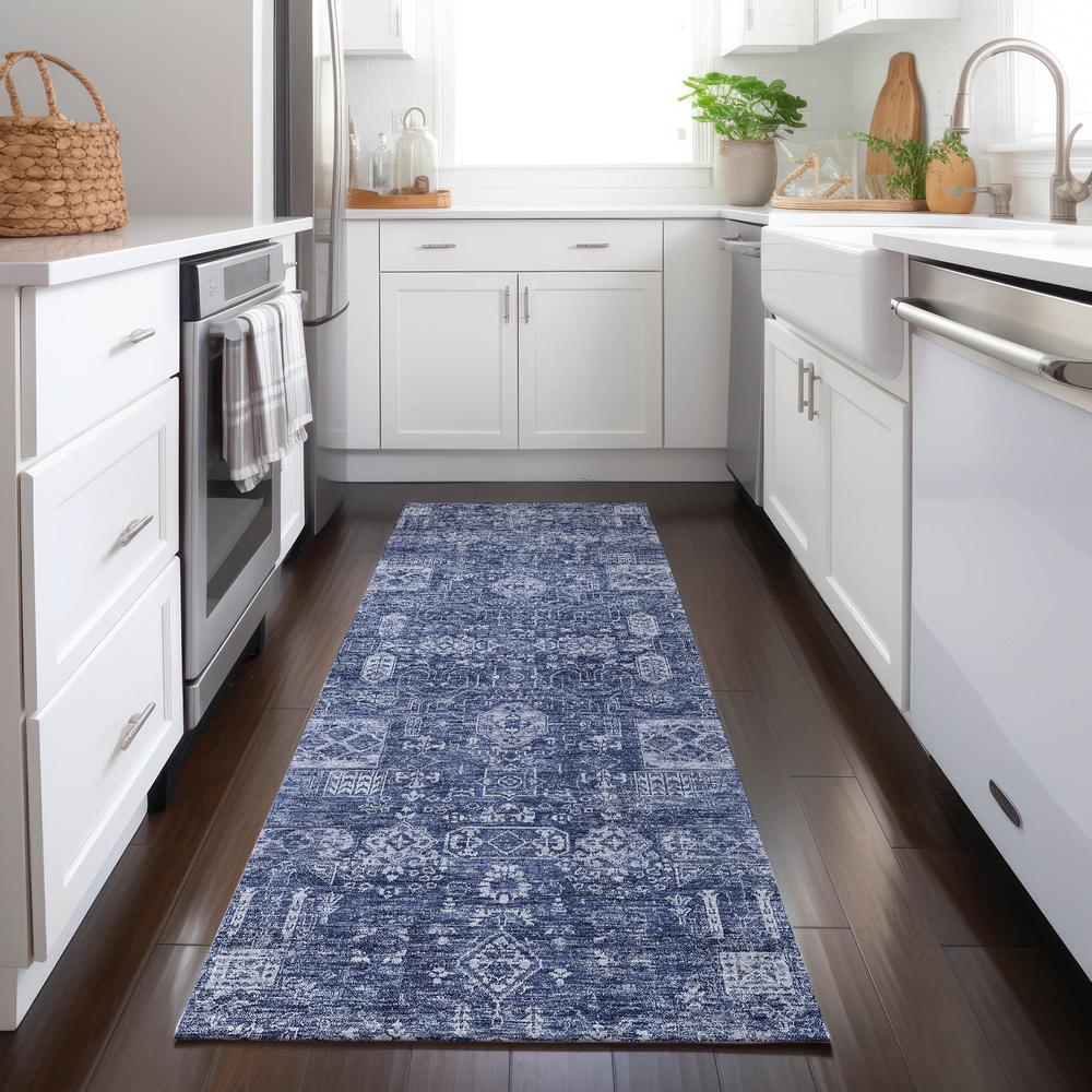 Chantille ACN637 Blue 2'3" x 7'6" Rug
