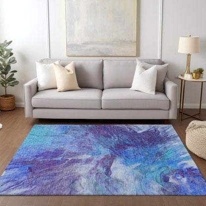 Chantille ACN641 Blue 2'6" x 3'10" Rug