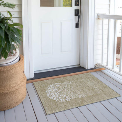 Chantille ACN643 Brown 1'8" x 2'6" Rug