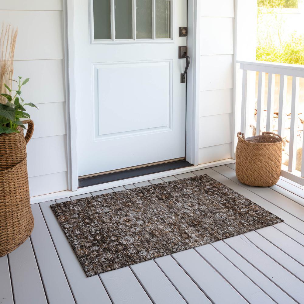 Chantille ACN651 Brown 1'8" x 2'6" Rug
