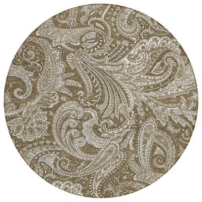 Chantille ACN654 Brown 8' x 8' Rug