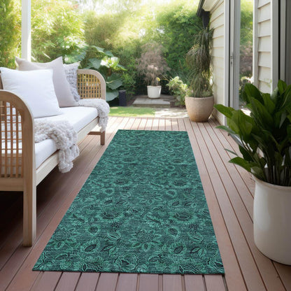 Chantille ACN661 Teal 2'3" x 7'6" Rug