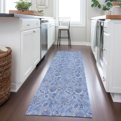 Chantille ACN662 Blue 2'3" x 7'6" Rug