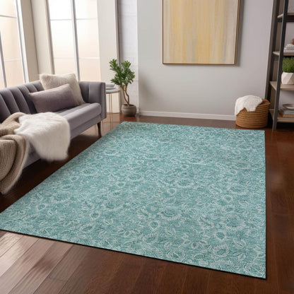 Chantille ACN662 Teal 2'6" x 3'10" Rug