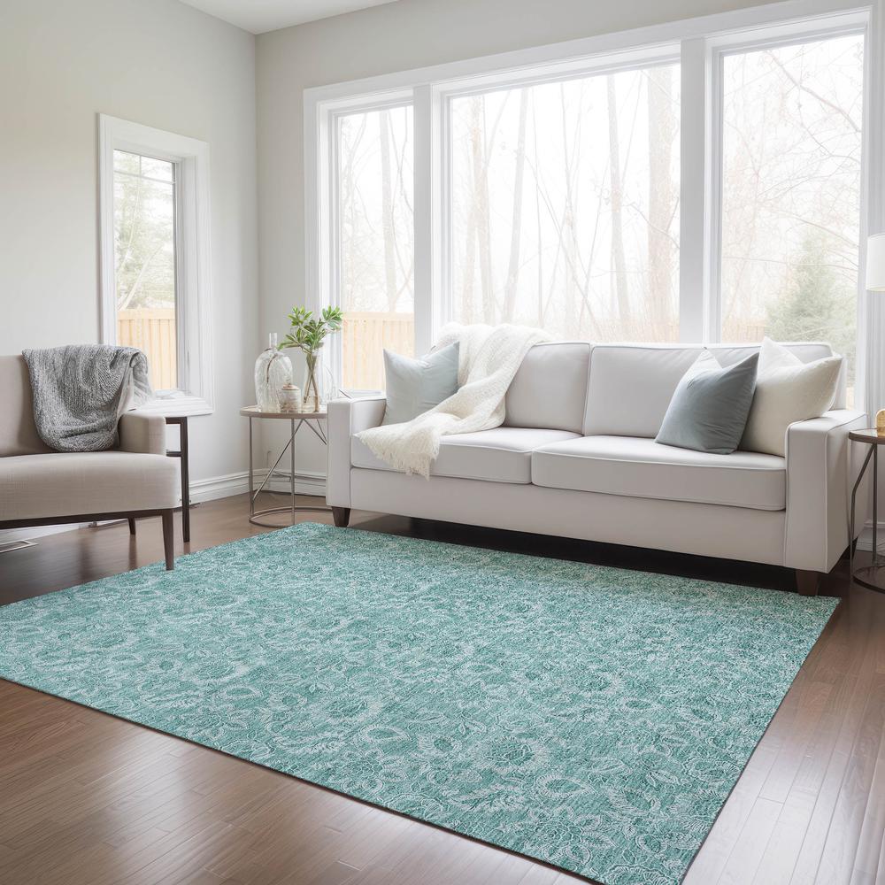 Chantille ACN662 Teal 2'6" x 3'10" Rug