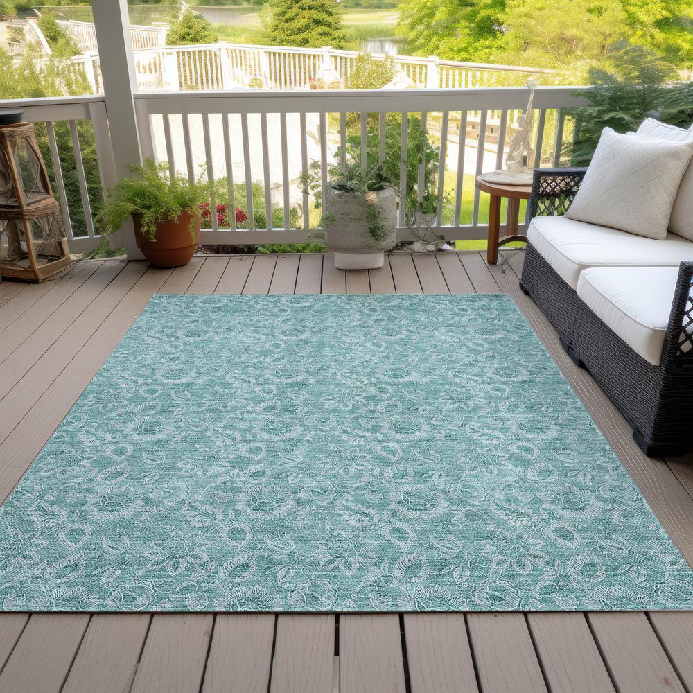 Chantille ACN662 Teal 2'6" x 3'10" Rug