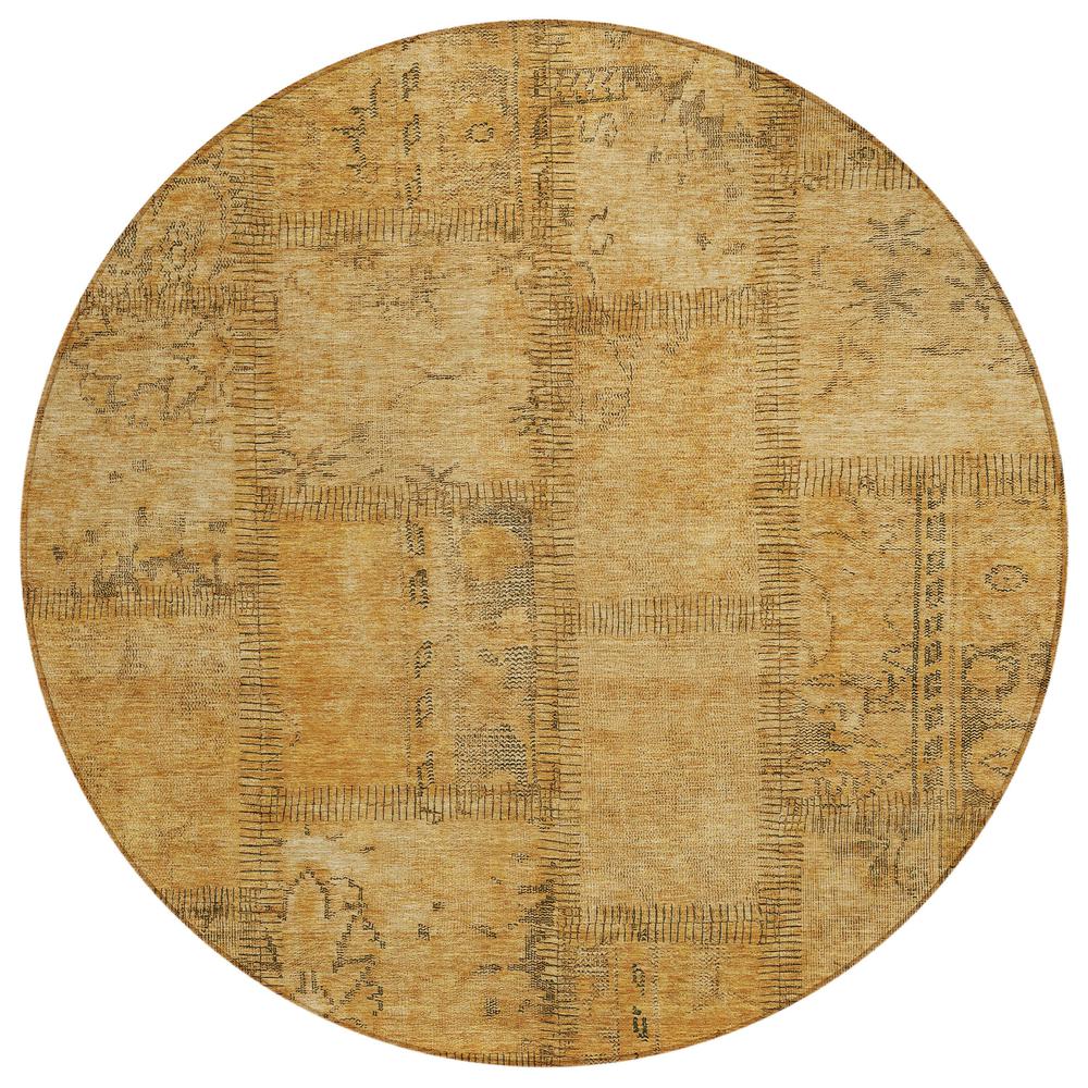 Chantille ACN685 Orange 8' x 8' Rug