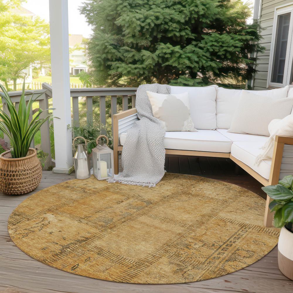 Chantille ACN685 Orange 8' x 8' Rug