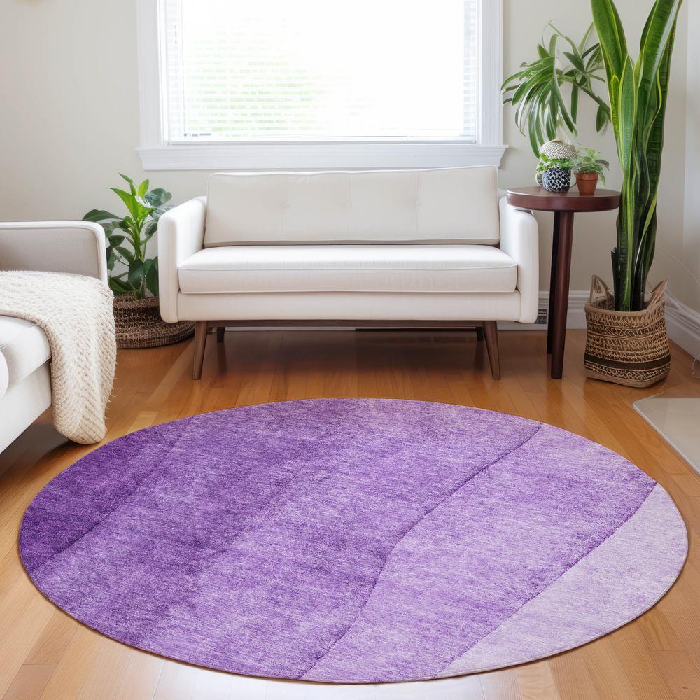 Chantille ACN690 Purple 8' x 8' Rug