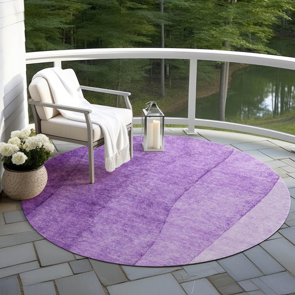 Chantille ACN690 Purple 8' x 8' Rug