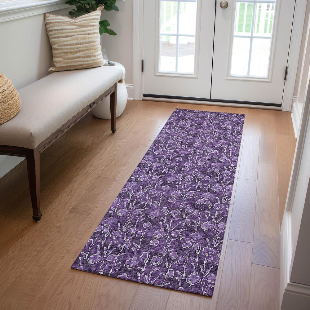 Chantille ACN692 Purple 2'3" x 7'6" Rug
