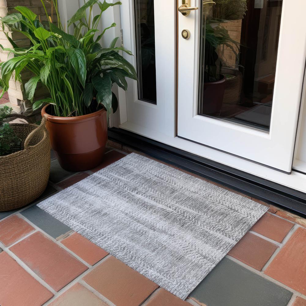Chantille ACN694 Gray 1'8" x 2'6" Rug
