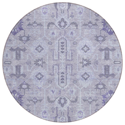 Chantille ACN697 Purple 8' x 8' Rug