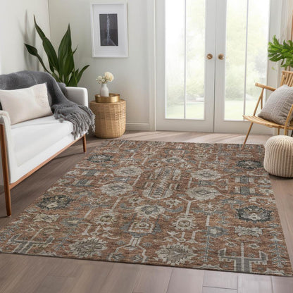 Chantille ACN697 Orange 2'6" x 3'10" Rug