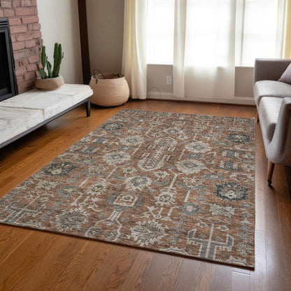 Chantille ACN697 Orange 2'6" x 3'10" Rug