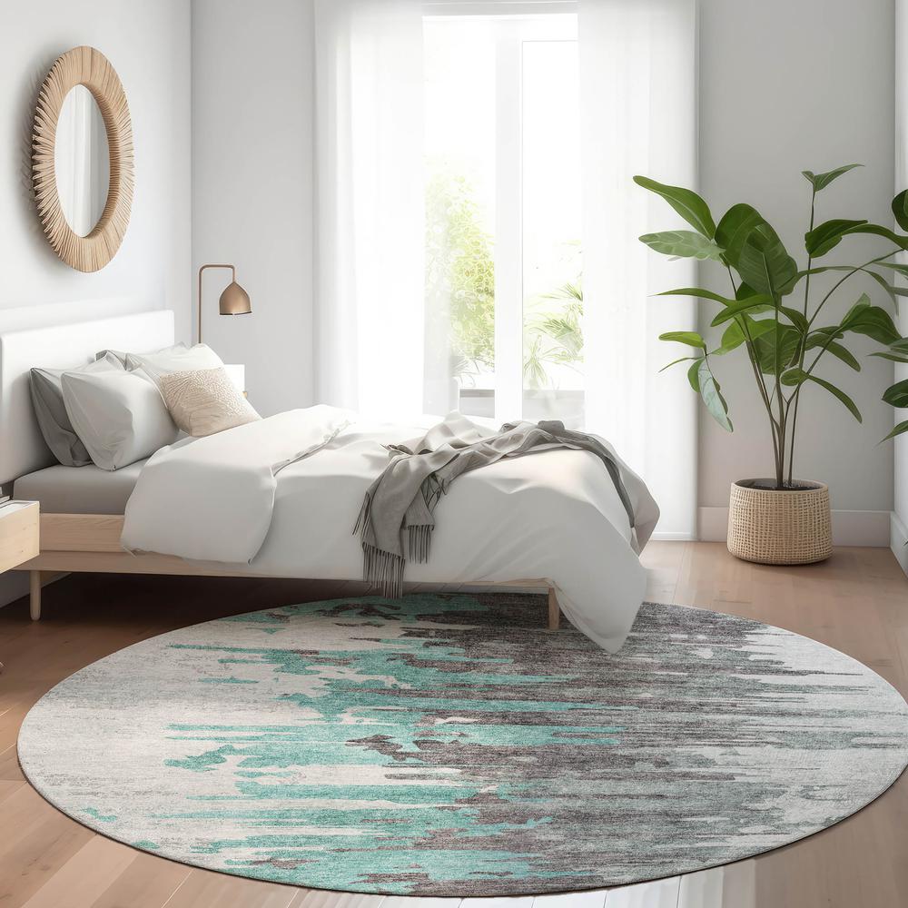 Chantille ACN704 Teal 8' x 8' Rug