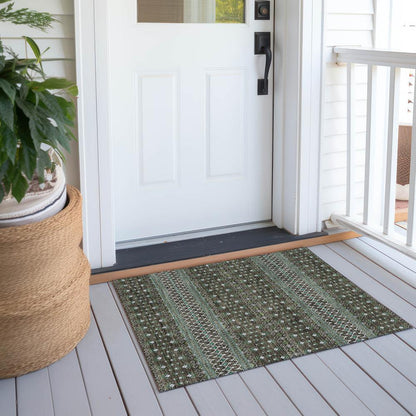 Chantille ACN708 Brown 1'8" x 2'6" Rug