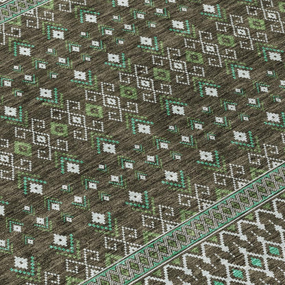 Chantille ACN708 Brown 1'8" x 2'6" Rug
