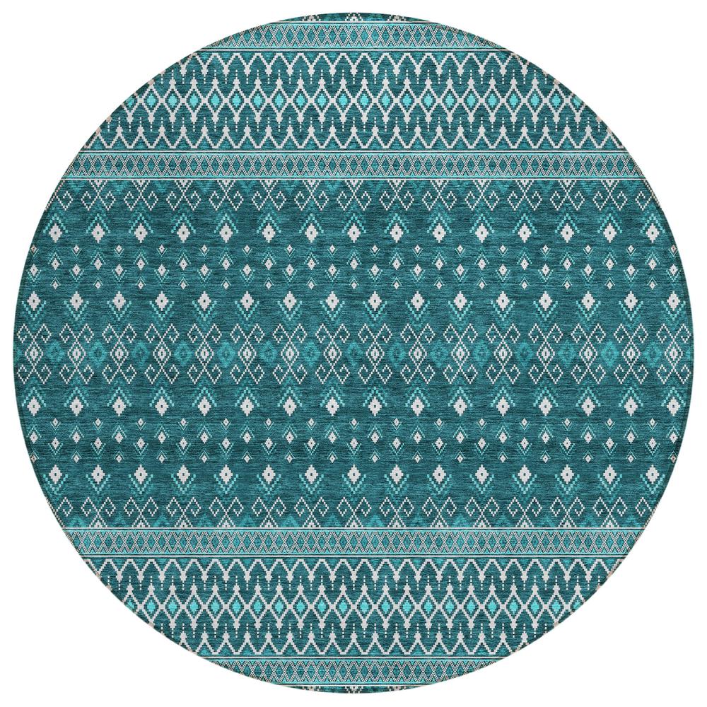 Chantille ACN708 Teal 8' x 8' Rug