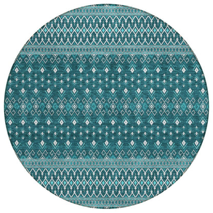 Chantille ACN708 Teal 8' x 8' Rug