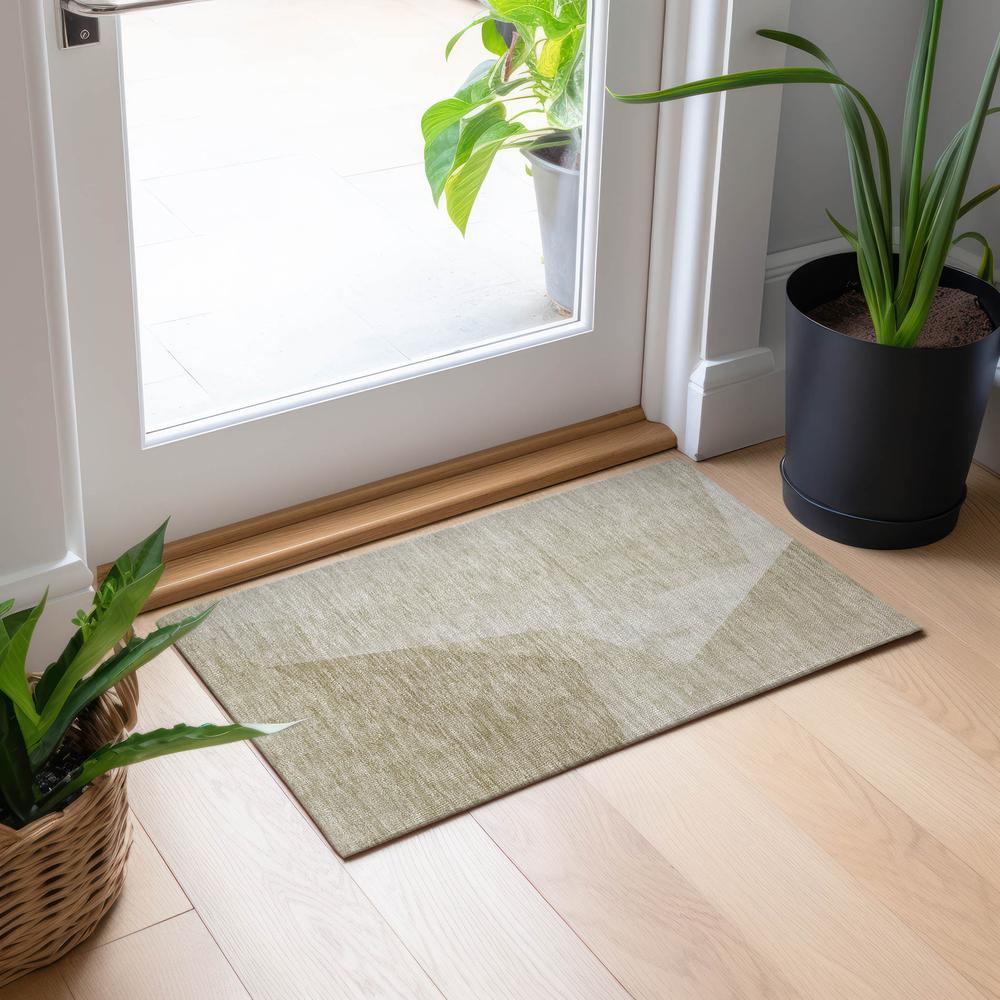 Chantille ACN716 Brown 1'8" x 2'6" Rug