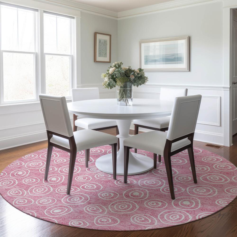 Chantille ACN728 Pink 8' x 8' Rug
