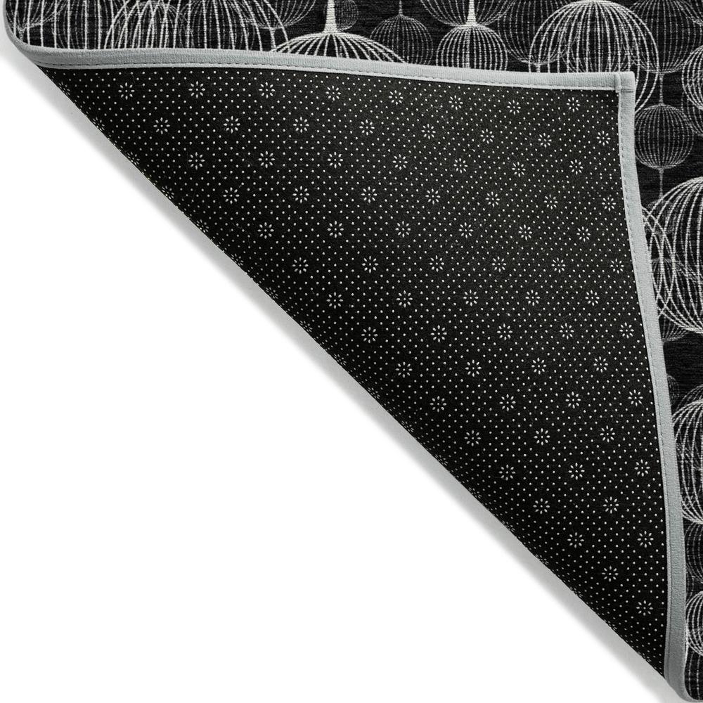 Chantille ACN732 Black 1'8" x 2'6" Rug