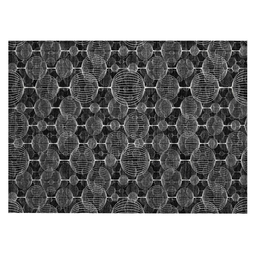 Chantille ACN732 Black 1'8" x 2'6" Rug