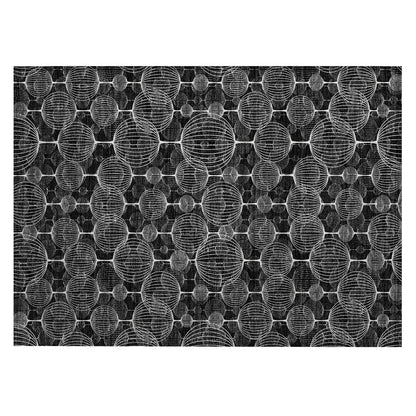 Chantille ACN732 Black 1'8" x 2'6" Rug