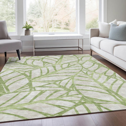 Chantille ACN741 Green 2'6" x 3'10" Rug