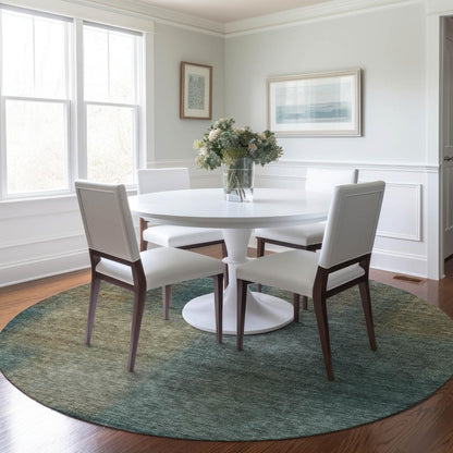 Chantille ACN742 Teal 8' x 8' Rug