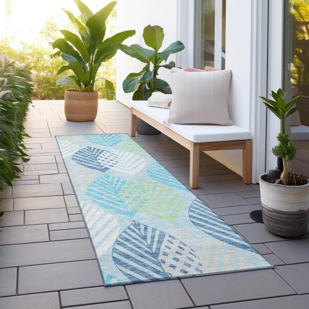Chantille ACN744 Teal 2'3" x 7'6" Rug