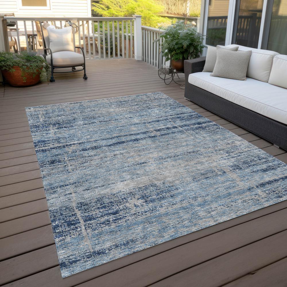 Chantille ACN747 Blue 2'6" x 3'10" Rug