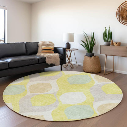 Chantille ACN749 Gold 8' x 8' Rug