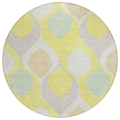 Chantille ACN749 Gold 8' x 8' Rug