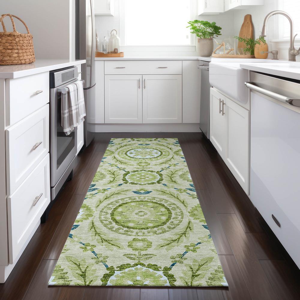 Chantille ACN751 Green 2'3" x 7'6" Rug