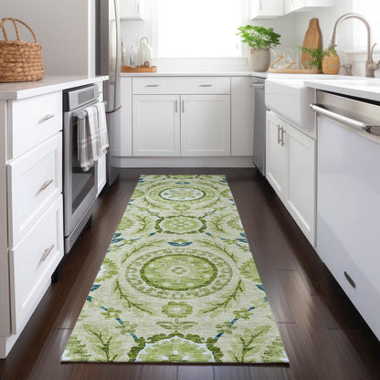 Chantille ACN751 Green 2'3" x 7'6" Rug