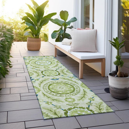 Chantille ACN751 Green 2'3" x 7'6" Rug