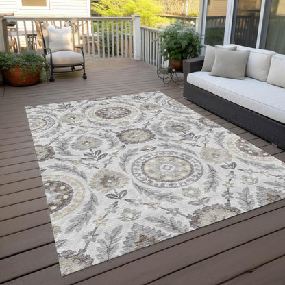 Chantille ACN751 Gray 2'6" x 3'10" Rug