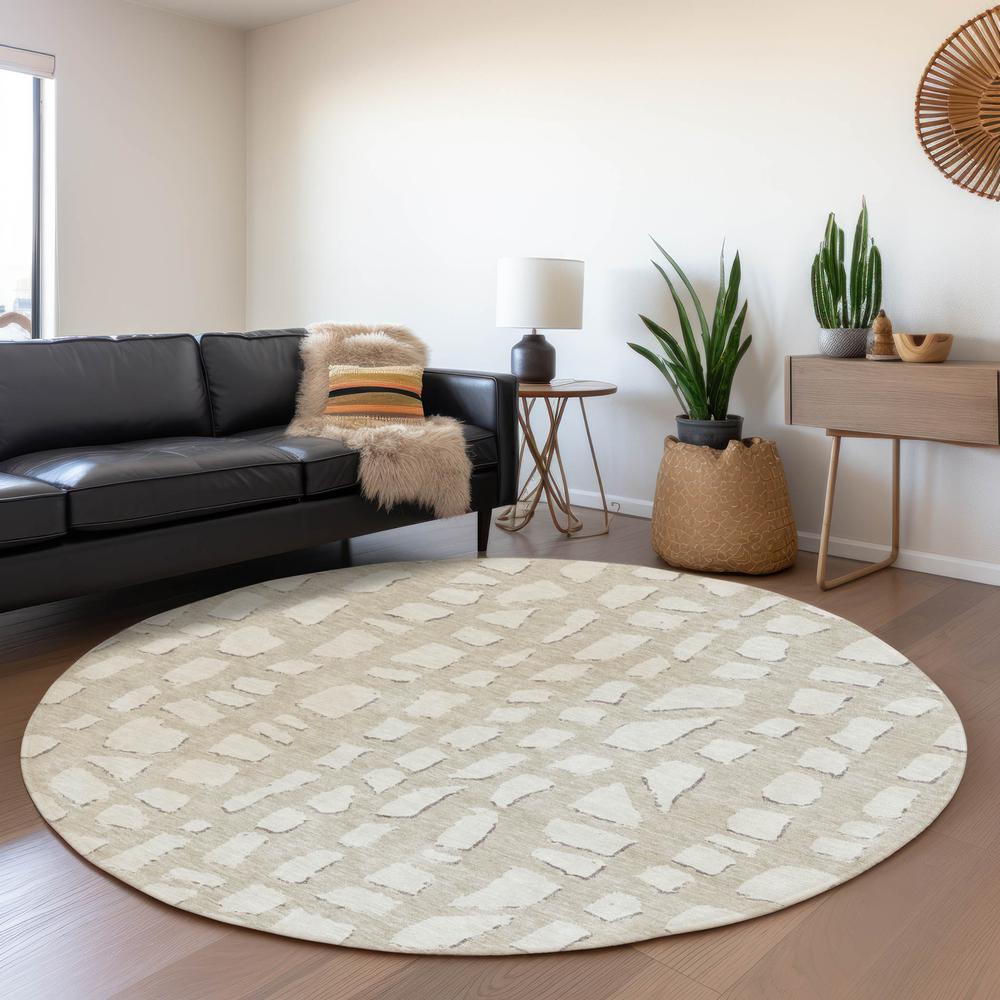 Chantille ACN754 Brown 8' x 8' Rug