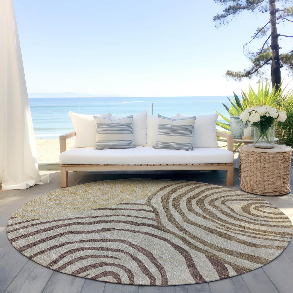 Chantille ACN765 Brown 8' x 8' Rug