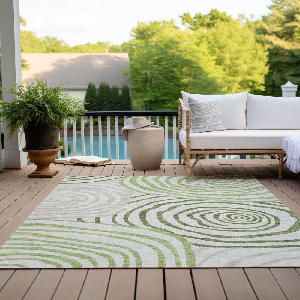 Chantille ACN765 Green 2'6" x 3'10" Rug