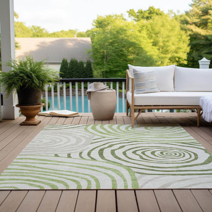 Chantille ACN765 Green 2'6" x 3'10" Rug