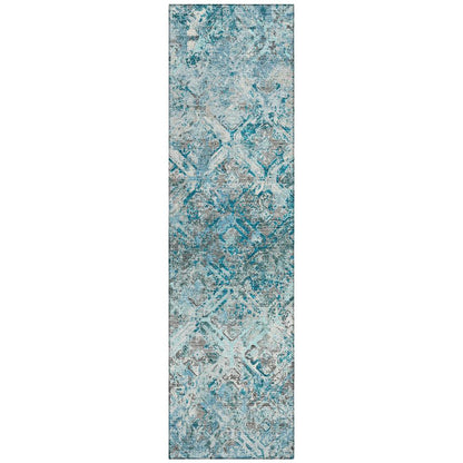 Chantille ACN768 Teal 2'3" x 7'6" Rug
