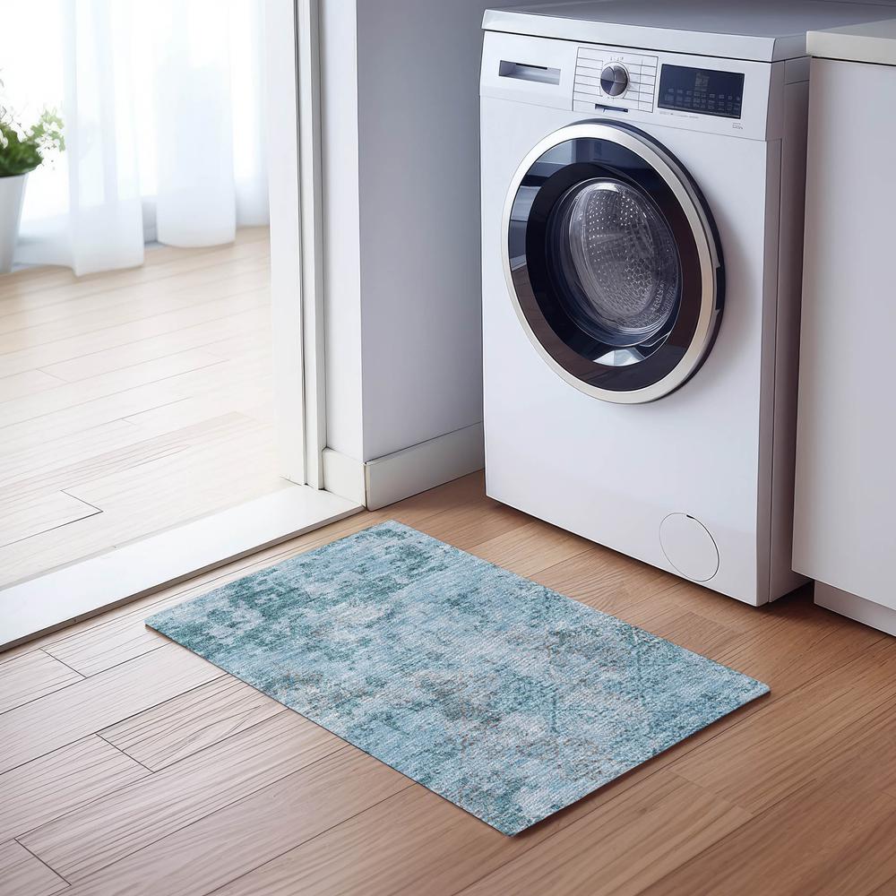 Chantille ACN769 Teal 1'8" x 2'6" Rug