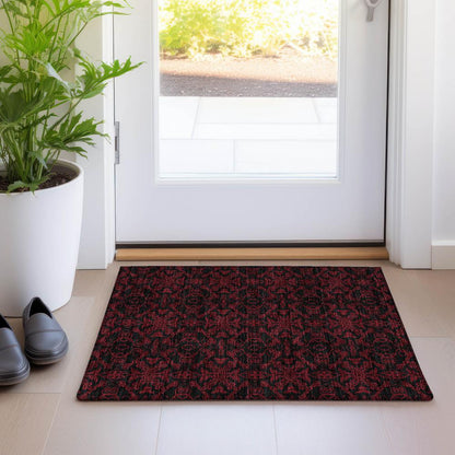Chantille ACN785 Red 1'8" x 2'6" Rug