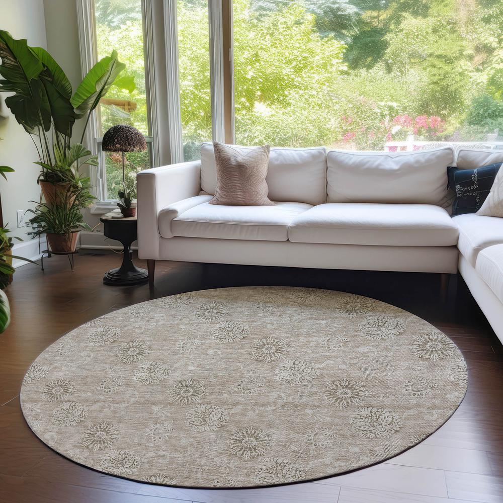 Chantille ACN789 Brown 8' x 8' Rug