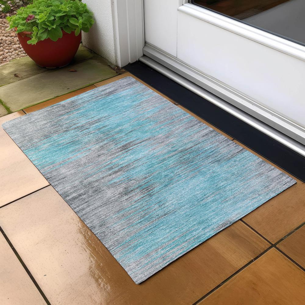 Chantille ACN793 Teal 1'8" x 2'6" Rug