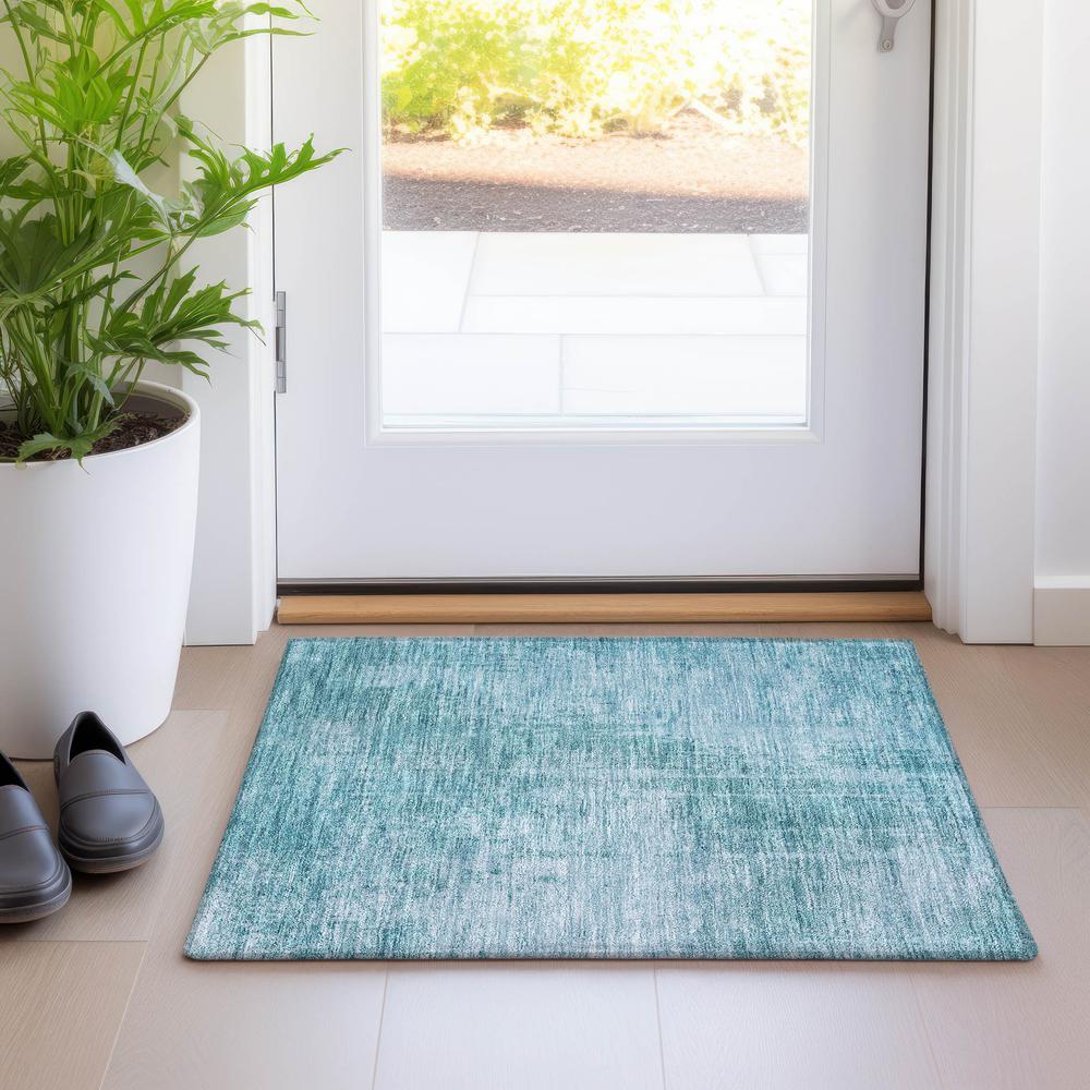 Chantille ACN796 Teal 1'8" x 2'6" Rug
