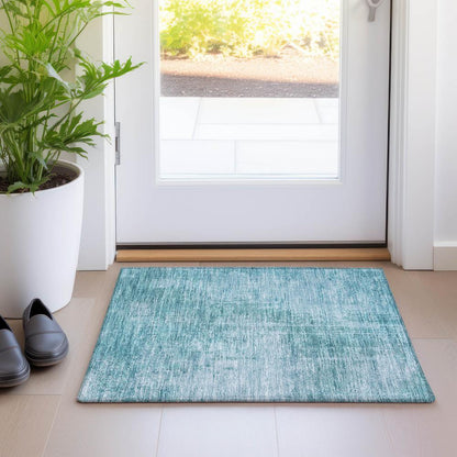 Chantille ACN796 Teal 1'8" x 2'6" Rug